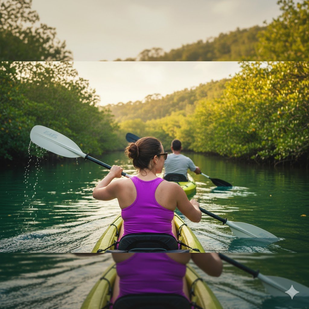 Bioluminescence night kayaking in Havelock Island